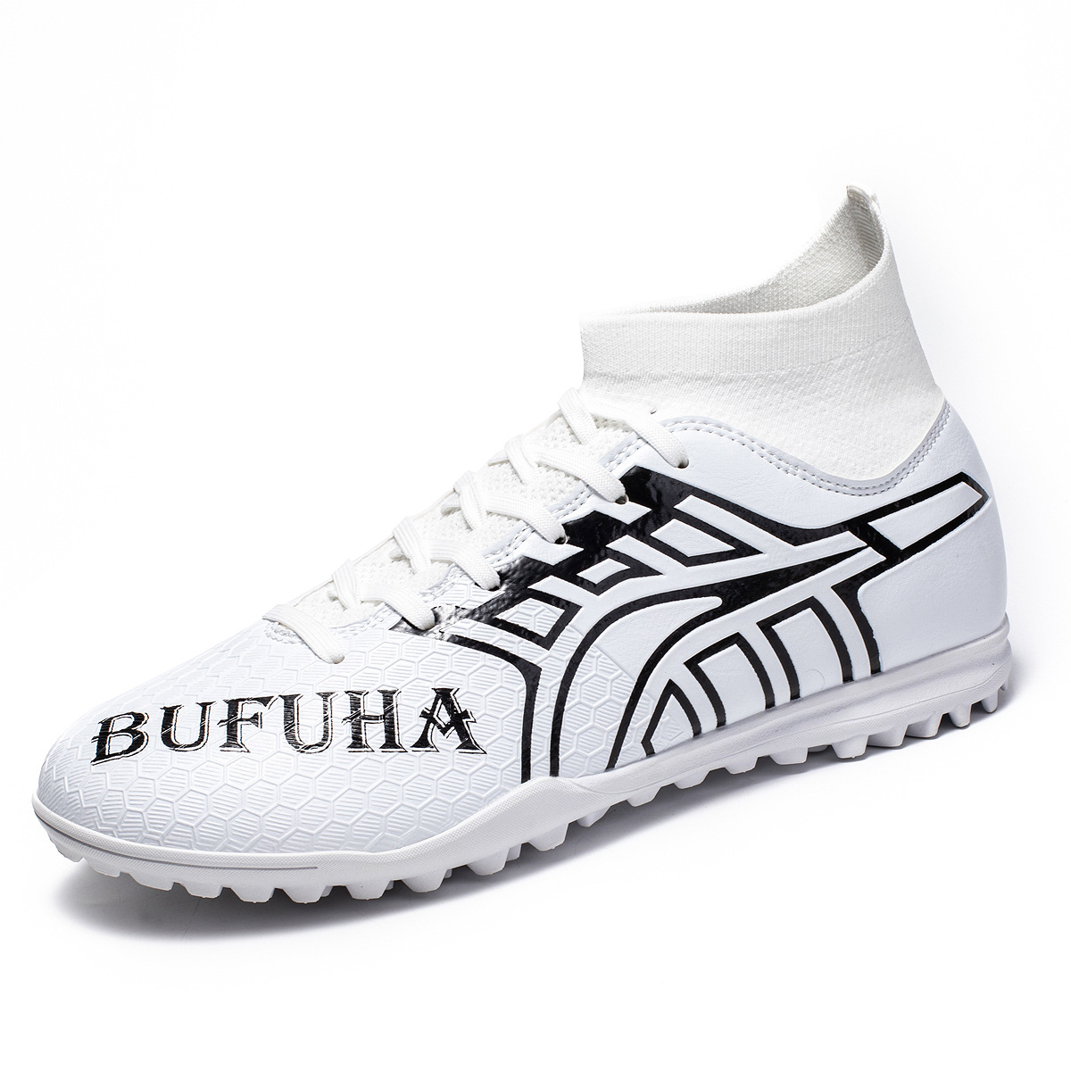 2025 nuevos zapatos de entrenamiento de césped transfronterizos nuevos clavos largos y cortos FGTF hombres transpirables juveniles anti-deslizantes