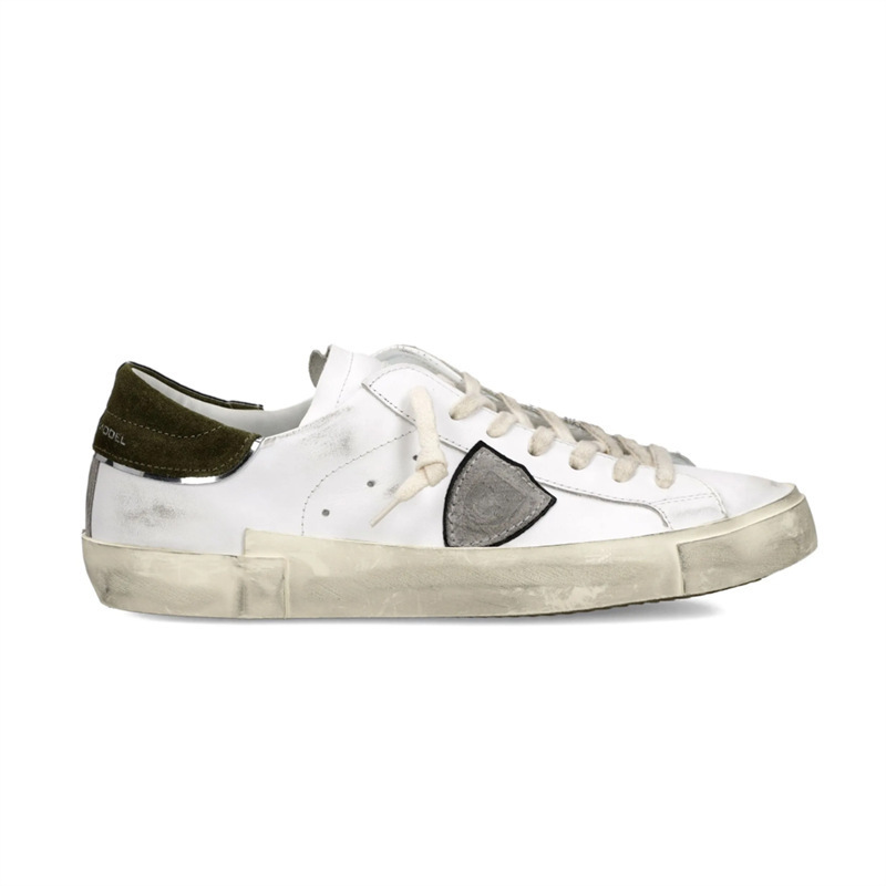Philippe Model PRSX Low White Bottle Green PRLU-V031