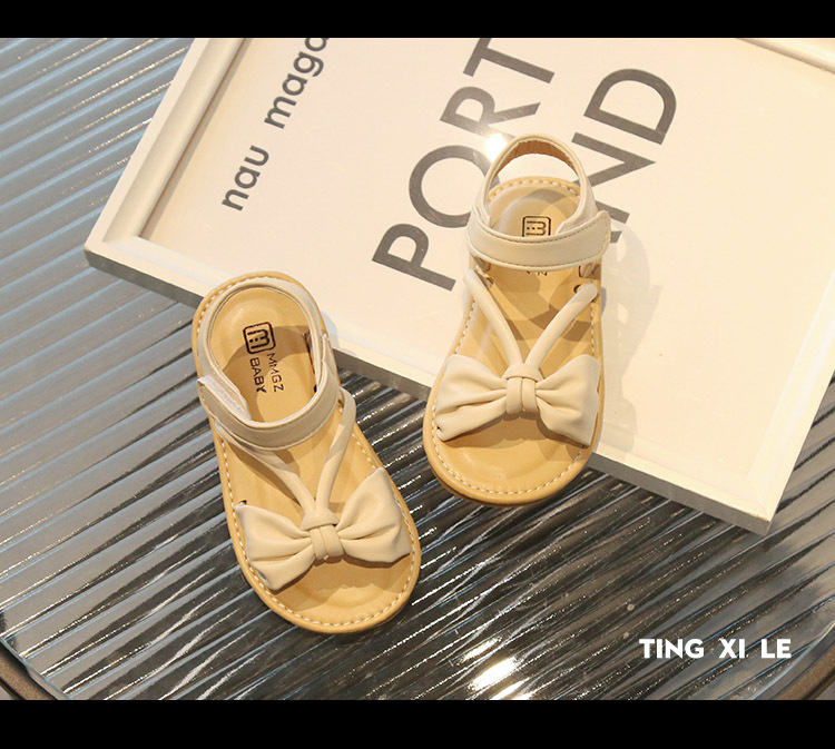 Versione coreana di sandali casual con suola morbida, scarpe da spiaggia estive per bambine, scarpe per bambini 2023_voghion.com