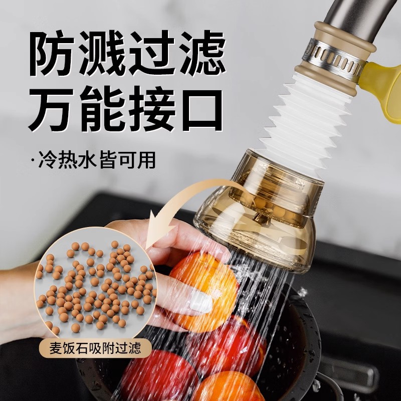 Filtro Antisalpicones para Grifo de Plástico PP para Cocina