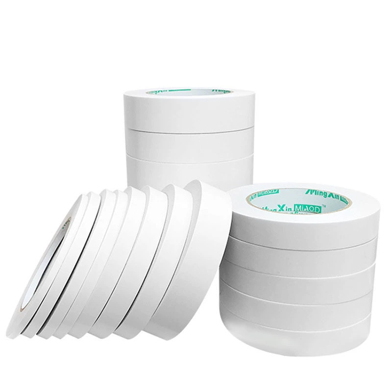 Белый двусторонний клей на заказ тонкий термоклей клейкая лента для украшения офиса детская Двусторонняя лента ручной работы производители оптом