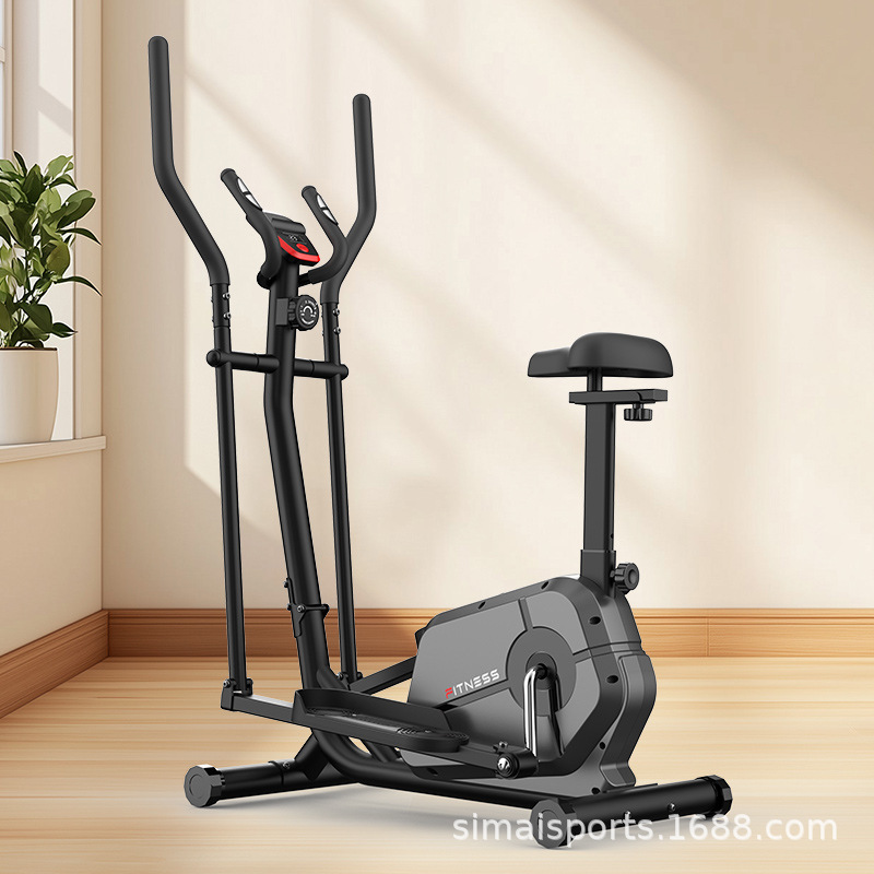 Simai Elliptical Cross-border Magnetic Control Exercise Bike Indoor Stepping Machine Space Walking Machine Spinning Bike Source Factory