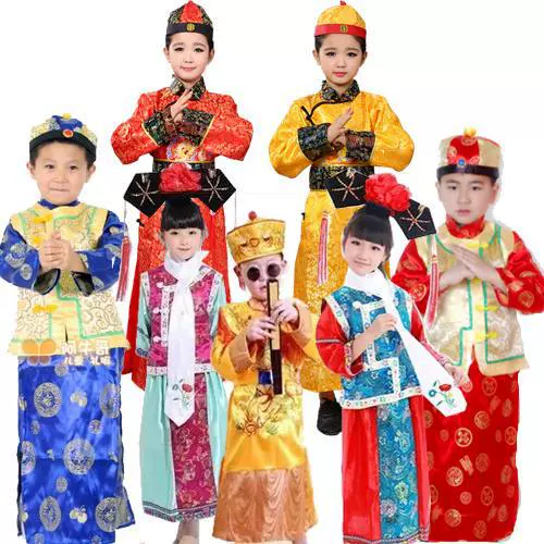 Детские костюмы принцесс древней династии Цин, костюмы принцесс для девочек, сукони, дворцовые принцы, костюмы для фотостудии и выступлений