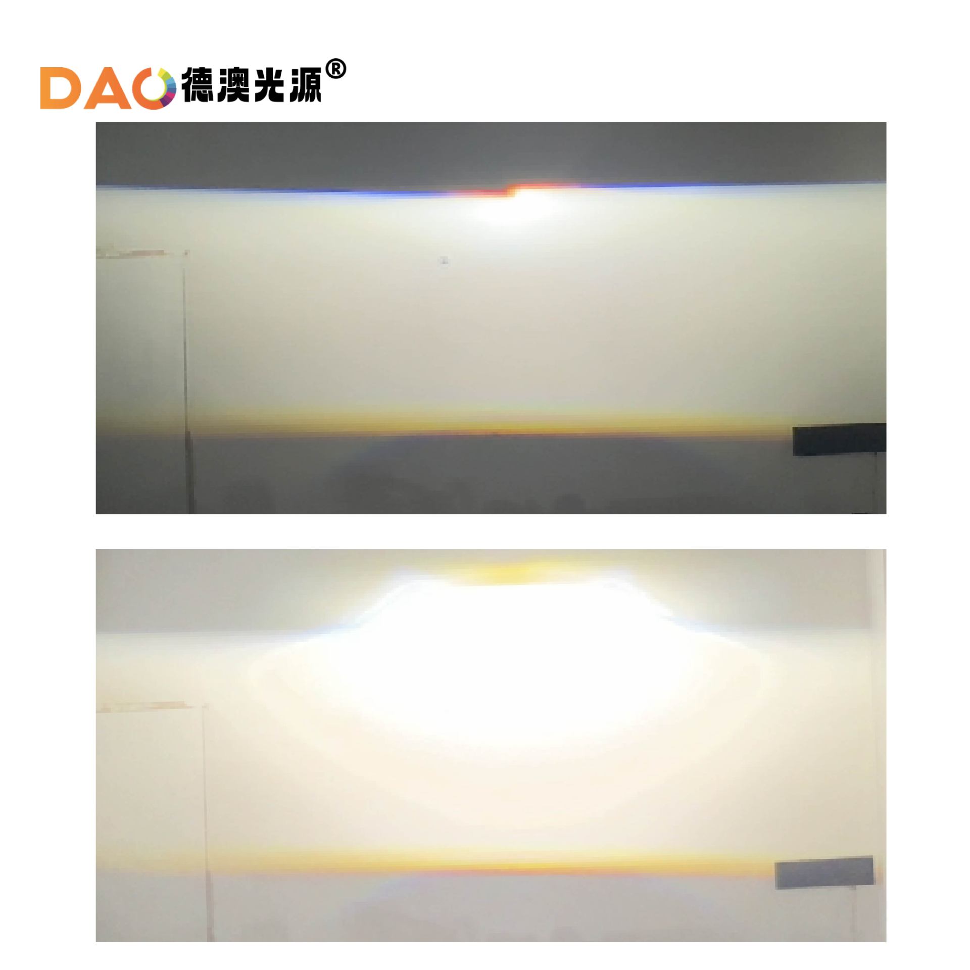 Faros LED de automóviles B6 sin pérdidas lente de doble luz alta y baja luz integrada de alta potencia conversión del faro LED de automóviles