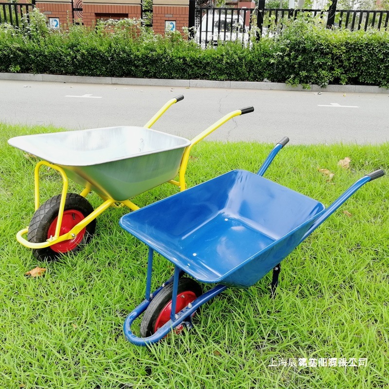 独轮手推车农用单轮斗车小推车工地建筑花园艺垃圾饲料搬运车家用