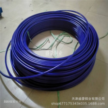 厂家直发包塑紫铜管PVC包塑铜管6*1  8*1抗氧化黑色绿色现货供应