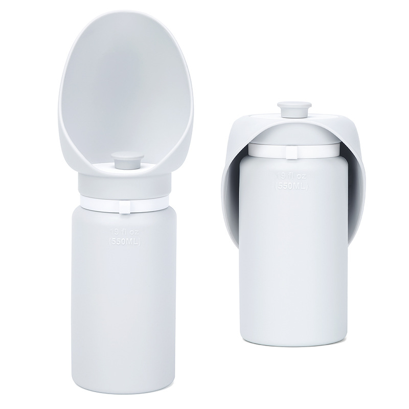 Mascota taza de viaje portátil al aire libre hervidor agua tazón perro fuente suministros por mayor