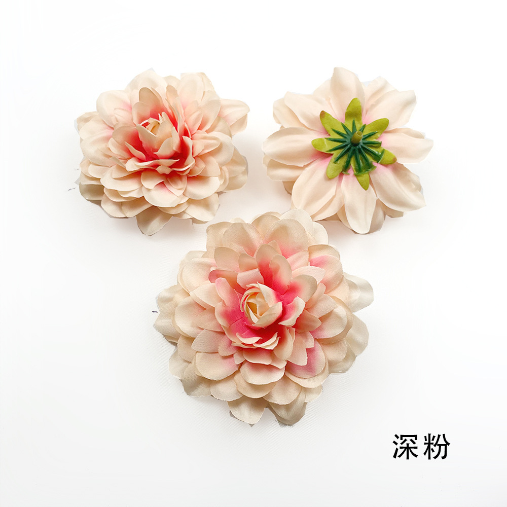 Simulación de flores de bodas decoración de flores de peonía pared de flores de loto DIY guirlandas de flores de pinzas de flores tocaduras de fotografía prop flores