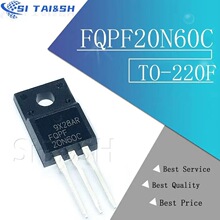 10PCS FQPF20N60 TO220 20N60 20N60C FQPF2060C FQPF20N60C TO-2