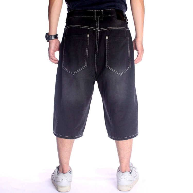 Trend black skateboard for leisure, trousers, jeans hip-hop style, (Cross-border trading), wholesale, European style -> Черная модная доска для отдыха, брюки, джинсы в стиле хип-хоп, (跨境 торговля), оптовая торговля, европейский стиль