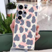 跨境批发创意奶油纹手机壳适用三星GalaxyS22磨砂硅胶S24防摔耐磨