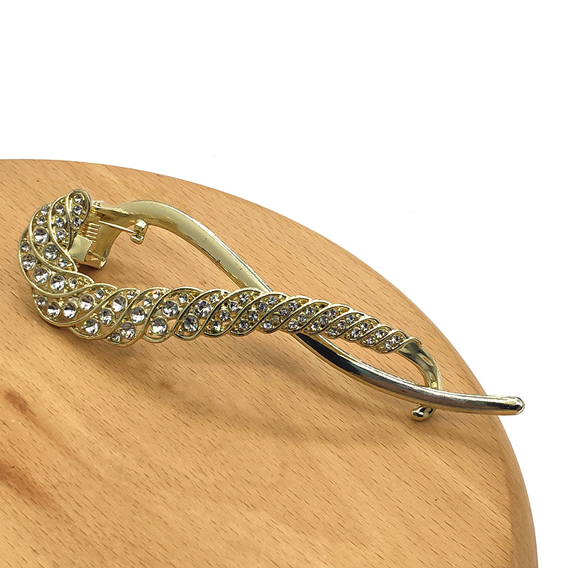 합금 트위스트 클립 [골드]