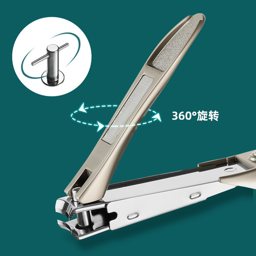 Wholesale Stainless Steel Anti-Splash Nail Clipper Set Manicure Manicure Tools Single Large Nail Clipper Nail Scissors