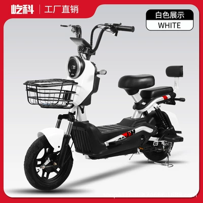 car double small electric motorcycle | Elektrikli motosikletlər - white-naked-bike-48v60v-no-battery-or-charger