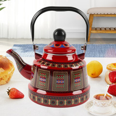 琺瑯搪瓷水壺功夫泡茶水壺古鐘壺家用耐熱茶具電磁爐燃氣直火加熱