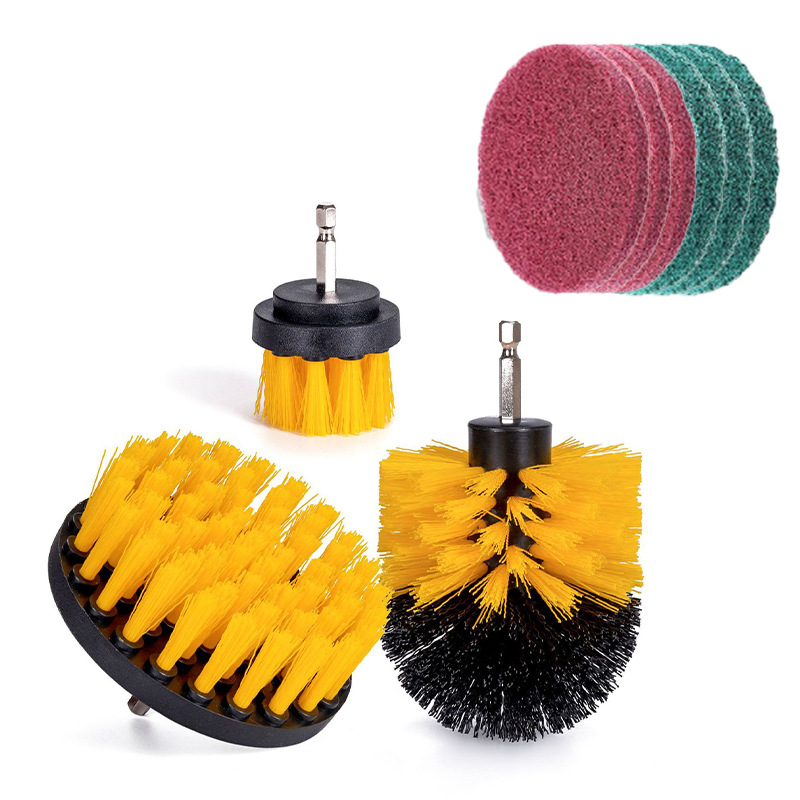 노란색, 3종 세트 + 빨간색 3개 + 녹색 3개, 플라스틱