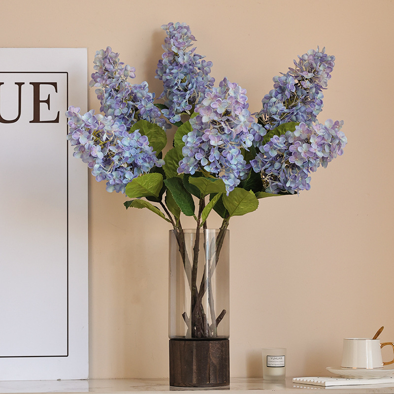 Simulated Hydrangea Nordic Home Wedding Stage Floral Decoration Fake Flowers Home Decoration Ornaments 2