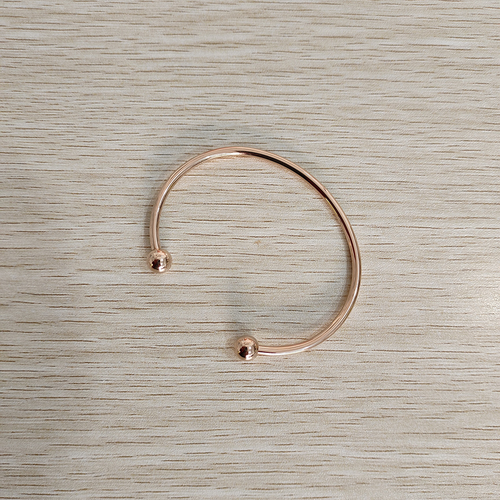 포지셔닝 비즈가 없는 YB-219RG-70mm 로즈 골드