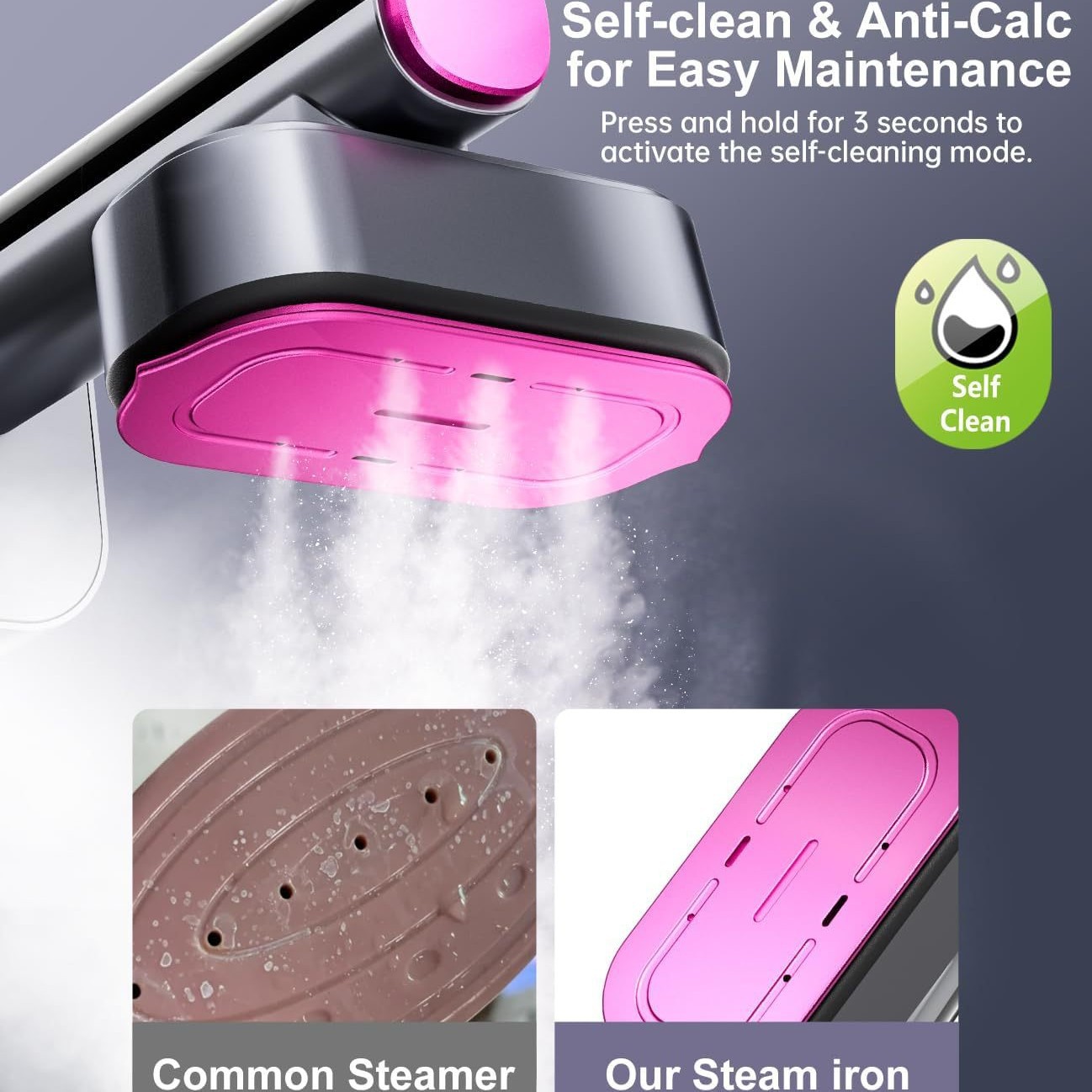 Directly From The Manufacturer: Household Garment High-power Portable Vertical Steamer, Fast Wrinkle Removal With High_voghion.com