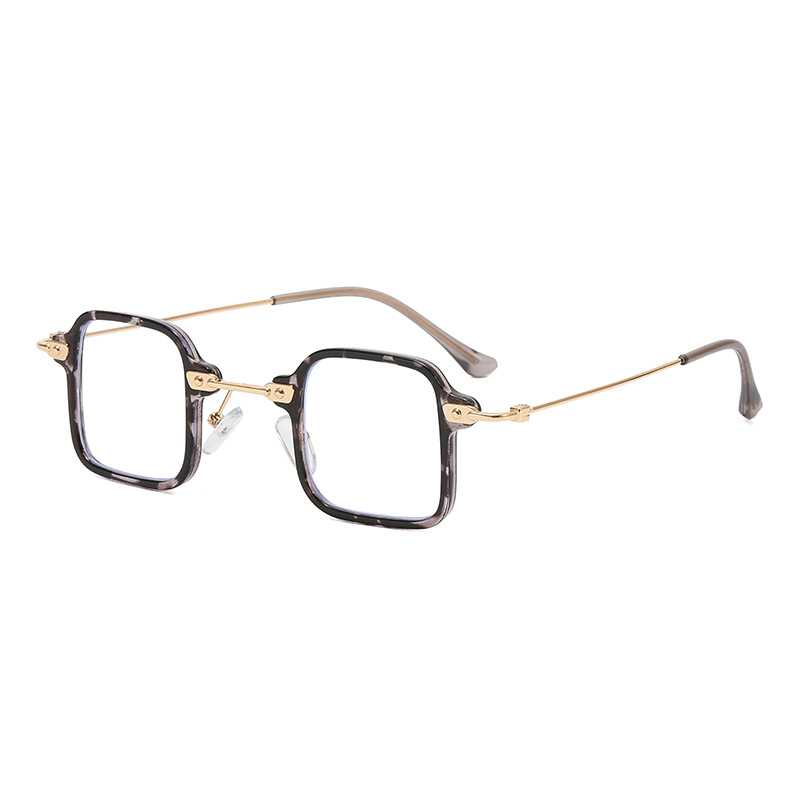 2022 nuevas gafas de sol cuadradas de moda para hombres y mujeres gafas de sol de hip hop gafas de sol cuadradas pequeñas europeas y americanas gafas de luz anti-azul