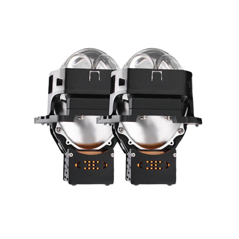 Ventas calientes G5 alta potencia 65W doble lente de luz doble taza de luz del automóvil led faro de conversión de luz superbrillante