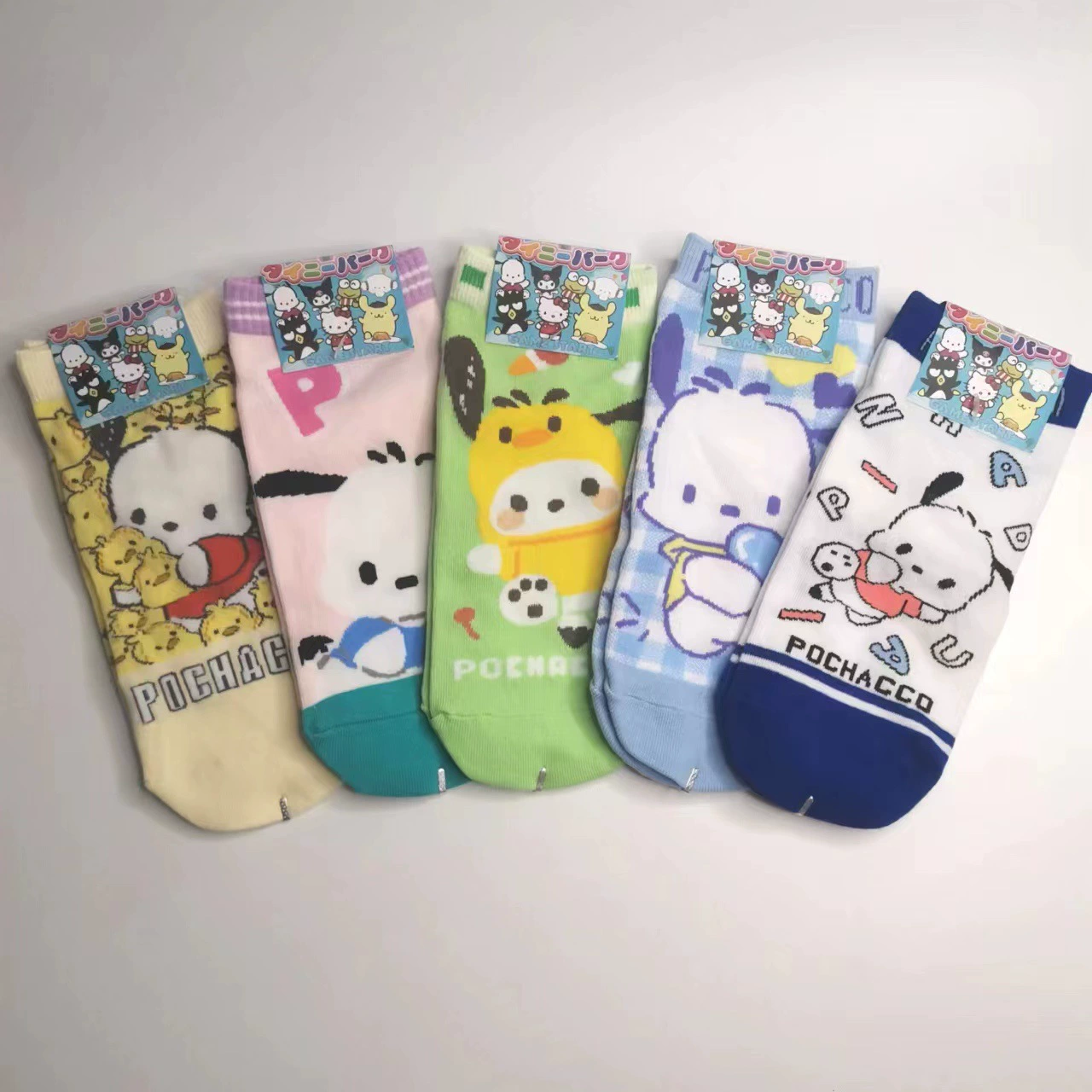 Hello Kitty, японская милая мультяшная колготка для коленок, средняя длина, оптом