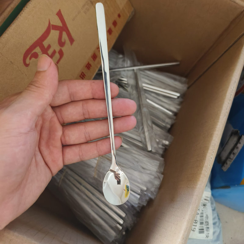 304不锈钢水滴勺咖啡勺燕窝银耳甜品勺搅拌勺可激光logo实物拍摄|undefined