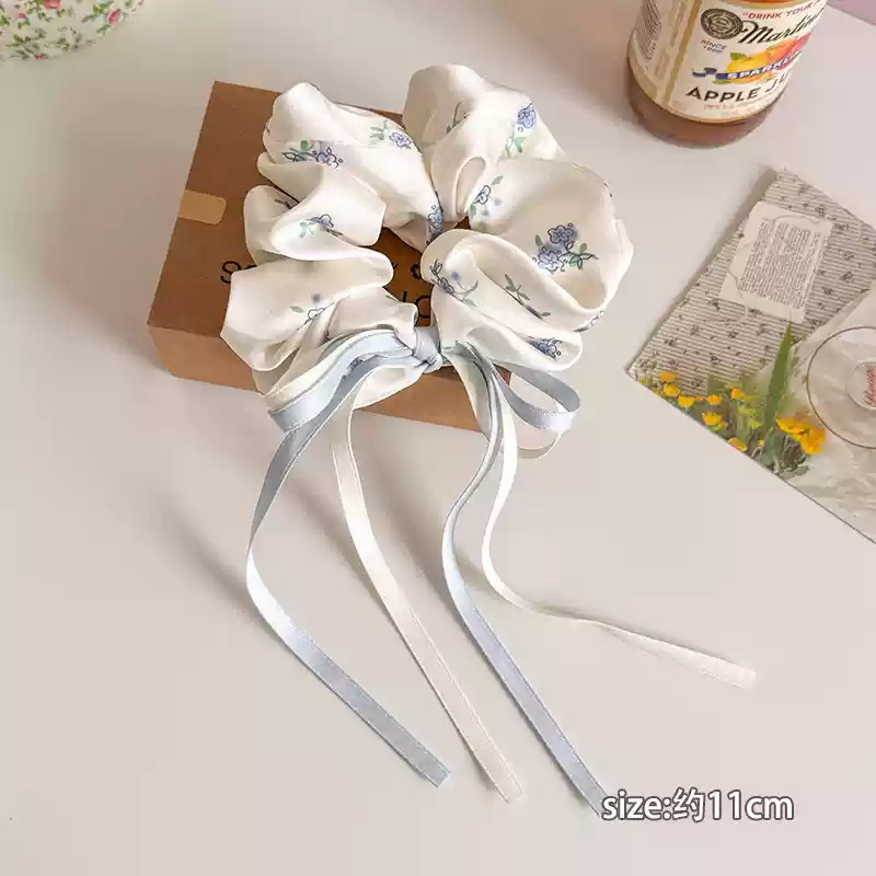 Correa coreana arco de mariposa intestino 2025 cabello anillo de cabello de cabello de cola de cabello de la niña decoración de invierno invierno decoración de invierno