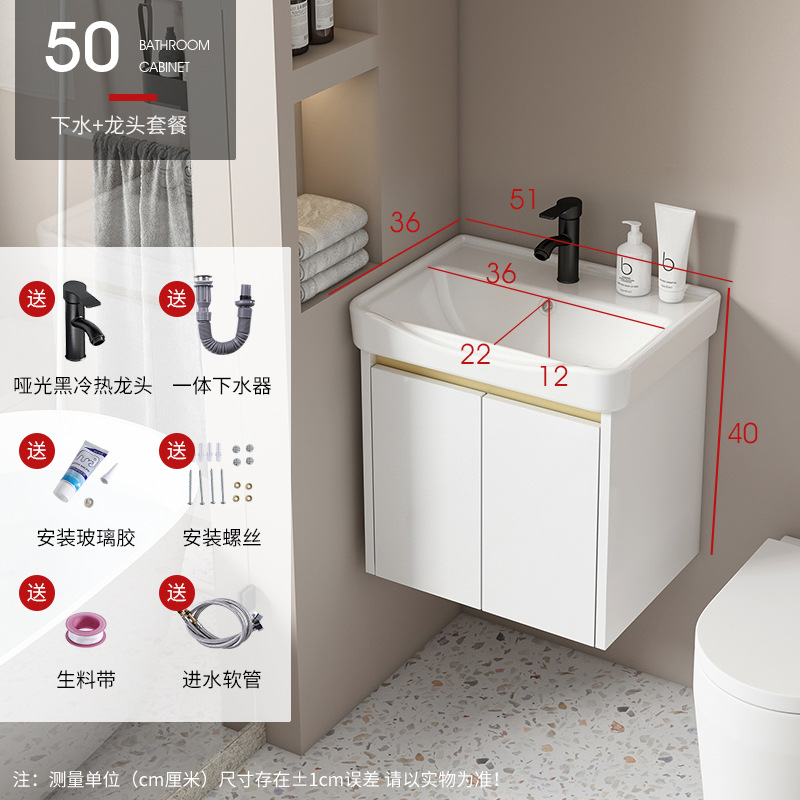 Blanco 50 lavabo gabinete + grifo