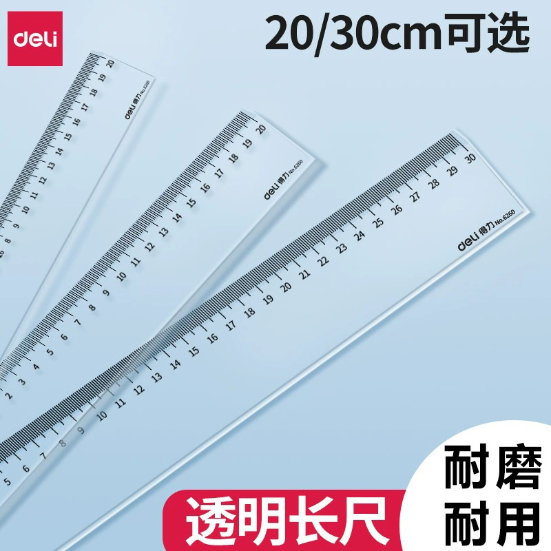 Гастроном линейка Начальная школа линейка 20 см Пластиковый рисунок измерение акрил прозрачный 30 см аспирант вступительный экзамен Линейка Канцелярские товары