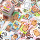 Core stranger color change stickers cute kappi bala mini beanie children's cutting-free hand-made stickers