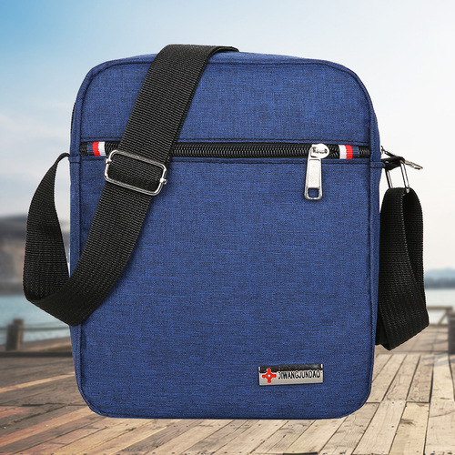  New Korean Style Nylon Men's Business Casual Shoulder Bag Manufacturer Wholesale Outdoor Lightweight Sports Crossbody Bag