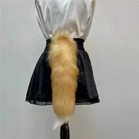Настоящая волосатая лисья хвост cos Xiangyang Nick Man выступает в форме реквизита Cat хвост детский сад аксессуары