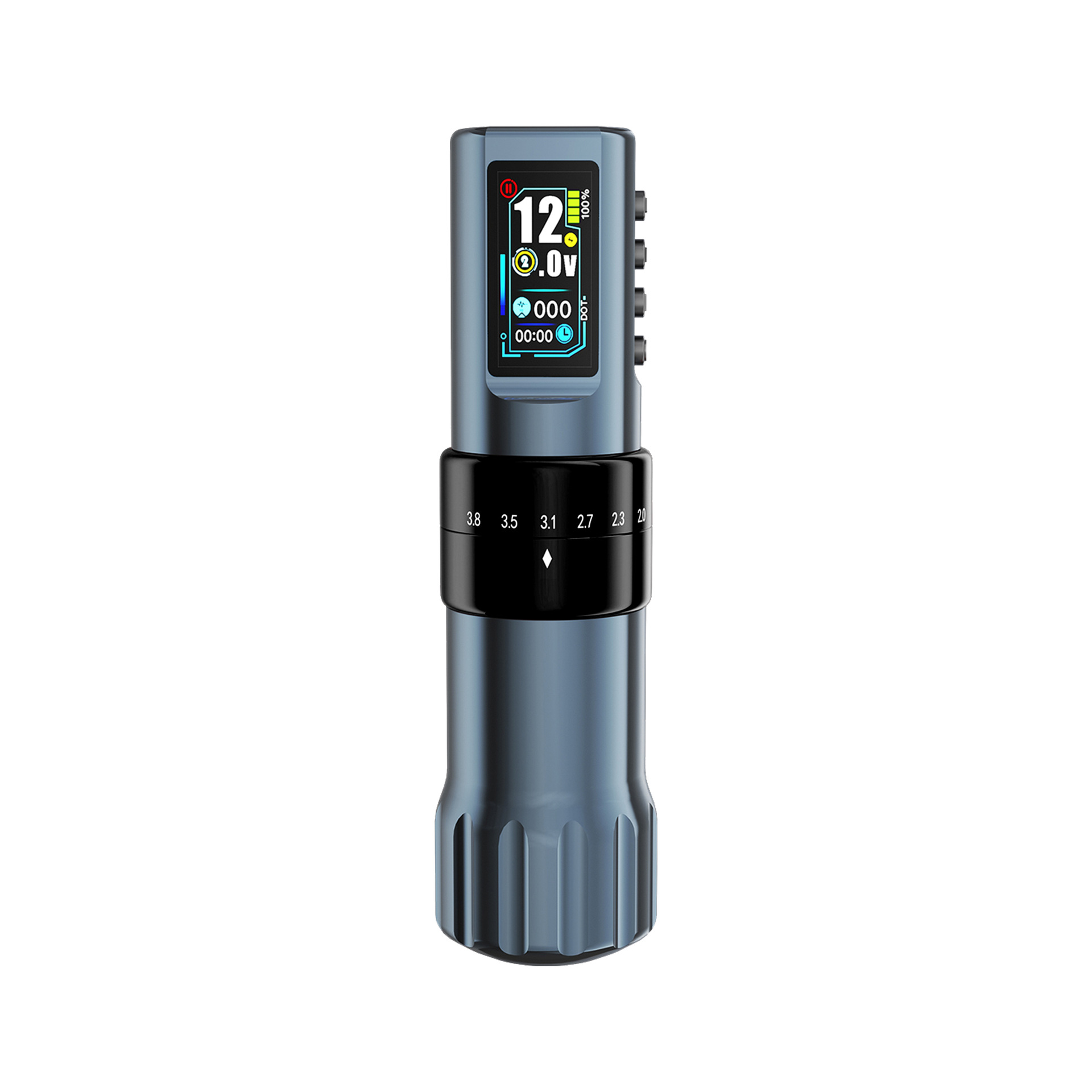 Tuffking máquina de tatuaje de carrera ajustable serie P12 bolígrafo de tatuaje taza hueca máquina de motor inalámbrica máquina de tatuaje