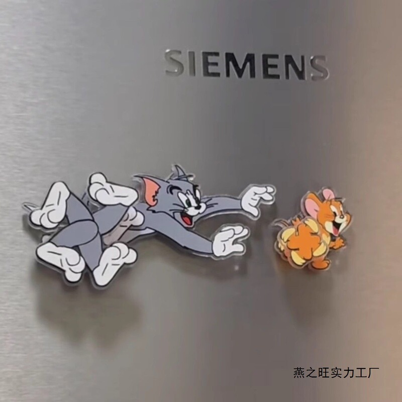 2025新款猫和老鼠亚克力冰箱贴专用创意装饰礼物家用饰品家居用品|undefined