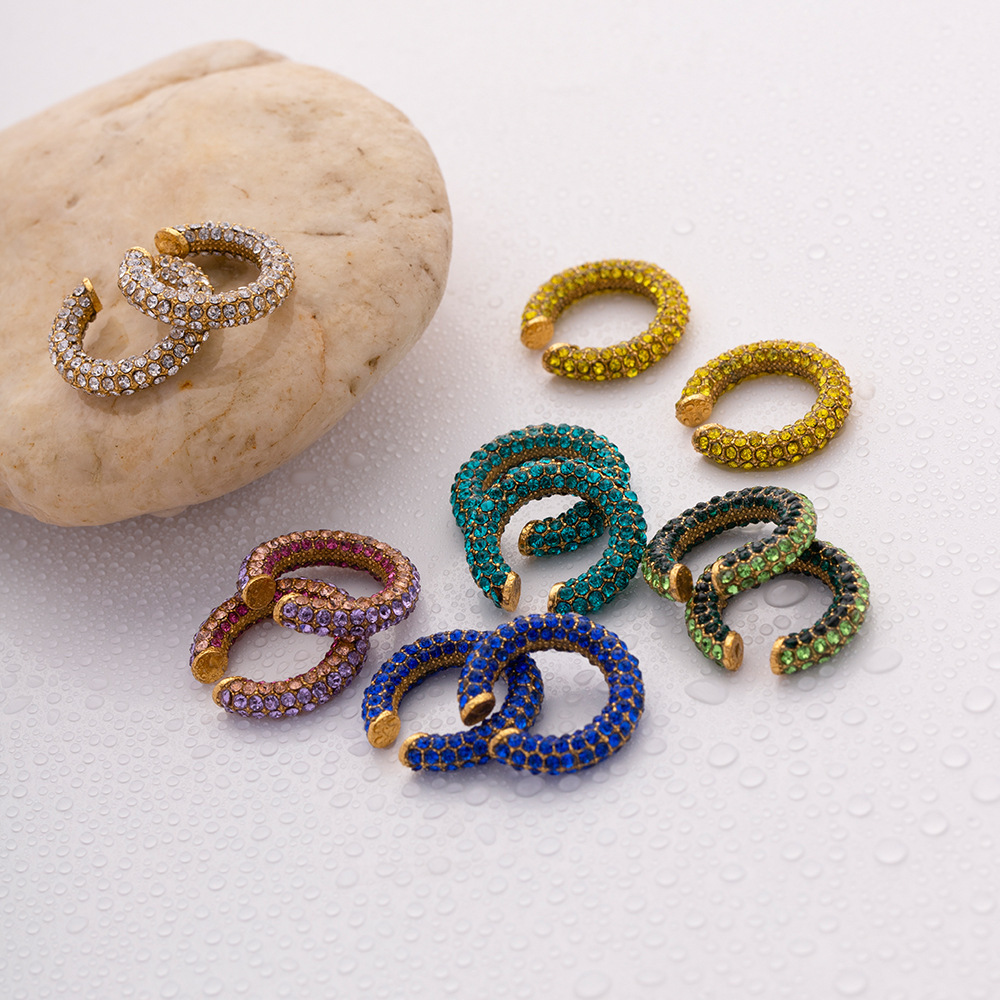 brand trend fashionable stone inlay