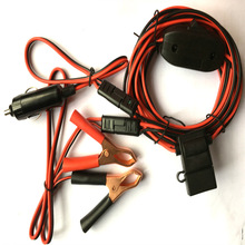 厂家直销12V 24V汽车鱼夹线点烟器线电源线车充线