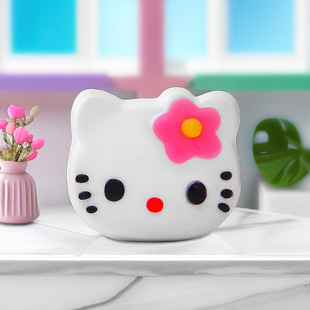 Cute cat simulation animal cartoon soap children's soap hand washing bath daily necessities face washing creative handmade soap