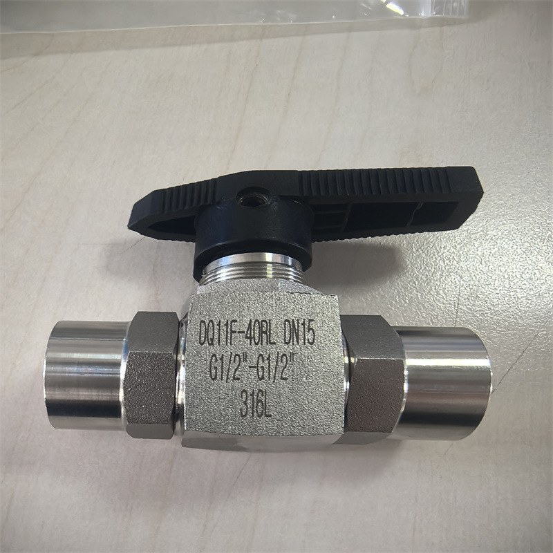 DQ11F-40RL高压球阀304L不锈钢316L 321 S30408 2205 2507 S32168