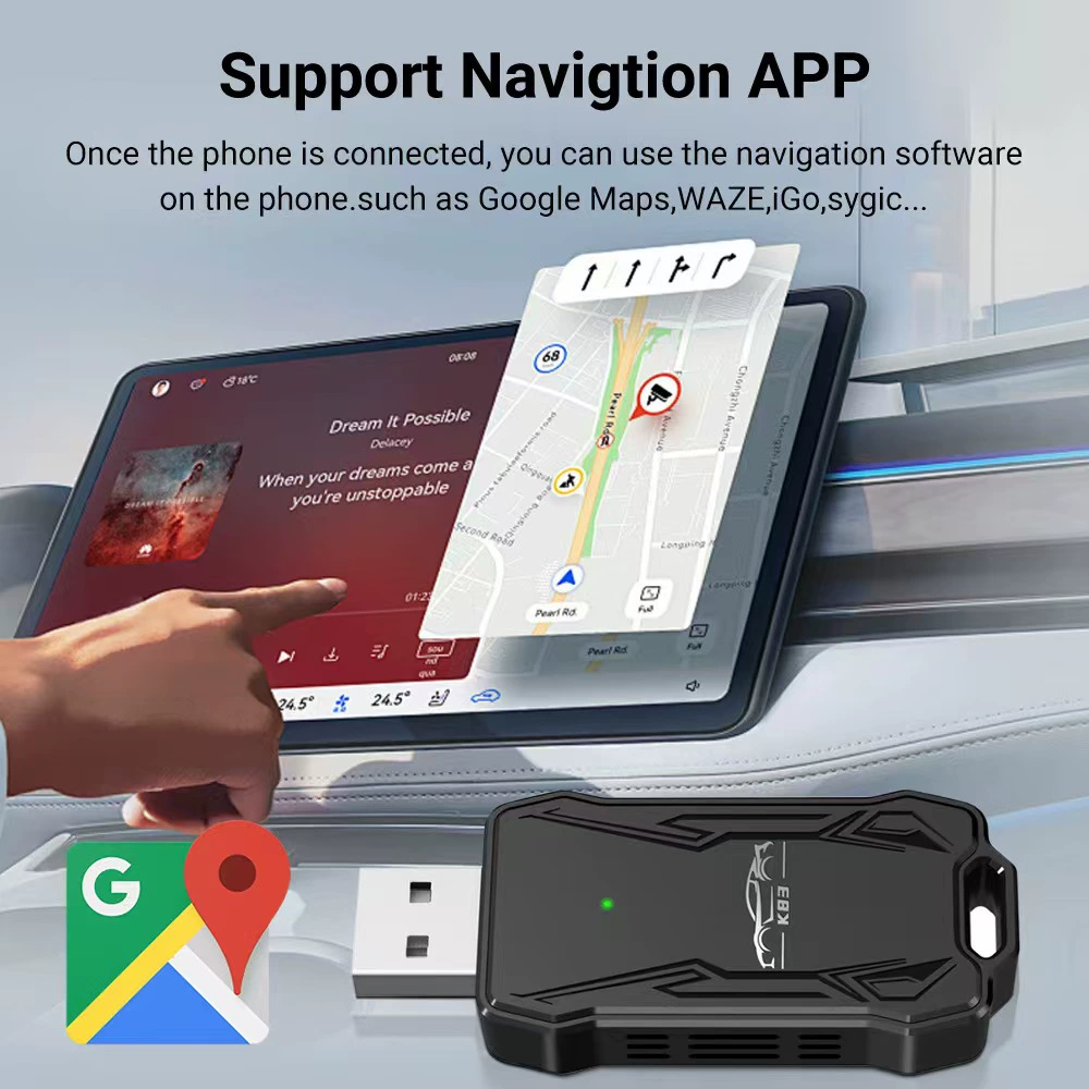 K83 Беспроводной CarPlay двухв- один Apple Android Auto Моторы Интеллектуальное соединение Carplay Box