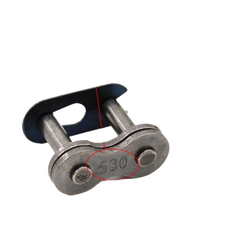 Tarjeta de cadena de la motocicleta 420 bloqueo de la cadena 530 428 hebilla de la cadena 630 428H engrosada cadena de la cadena conector de la cadena de hebilla