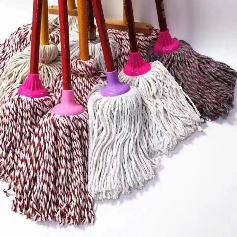 Household Mop Head Widened Universal Type for Bedroom, Home, School, Hotel, Old Model Cotton Yarn Mop with Free Shipping