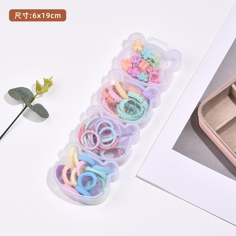 Las bandas de goma para bebés de los niños no dañan el cabello