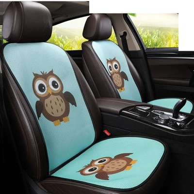 Modelə uyğun (Original) oturacaq örtükləri: Cooling Pad Cartoon Car Cushion Single - backrest-piece-owl-default