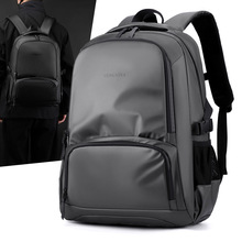 新款高中学生双肩包男士大容量电脑背包户外旅行商务背包logo印制