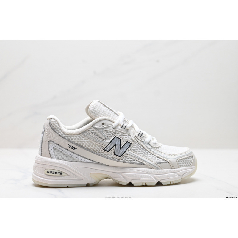 莆田クロスボーダー 2025 新色 NB740 男性と女性のレトロな軽量通気性多用途カジュアルお父さんスニーカー|undefined
