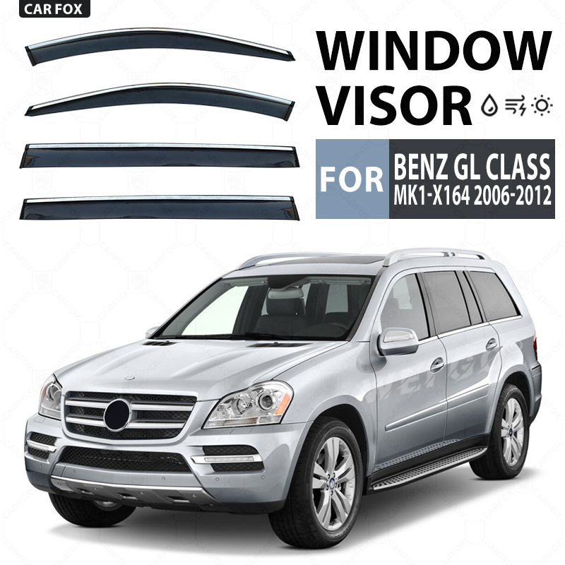 Applicable to Mercedes-Benz GL-Class rain shield Benz GL Class X164 X166 Window visor