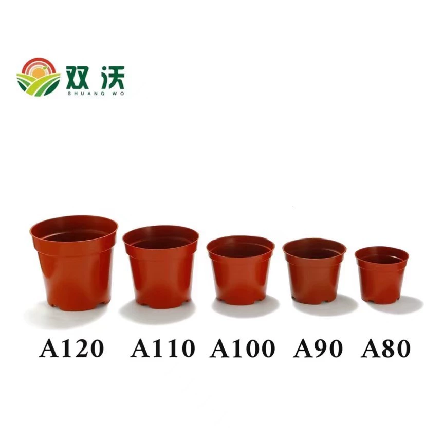 Зеленый полевой пластиковый цветочный горшок мясистый горшок Орхидея антуриум утолщенный горшок для рассады чистое дно прямое красное оптовая продажа с фабрики