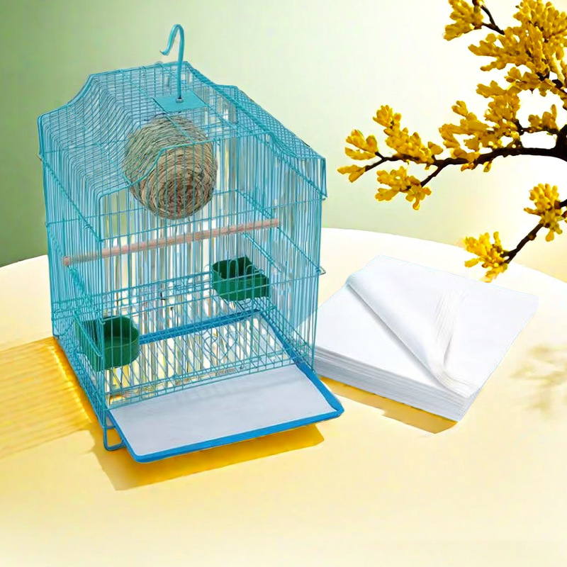 Bird cage water absorption pad paper square round chin pad paper…