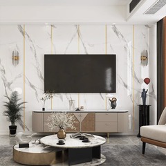 防水防潮自粘牆貼仿瓷磚牆紙仿大理石牆板客廳背景牆壁紙裝飾貼紙